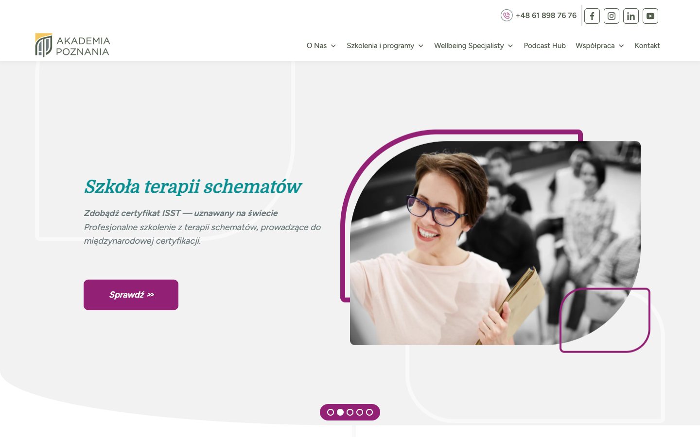 akademiapoznania.pl homepage