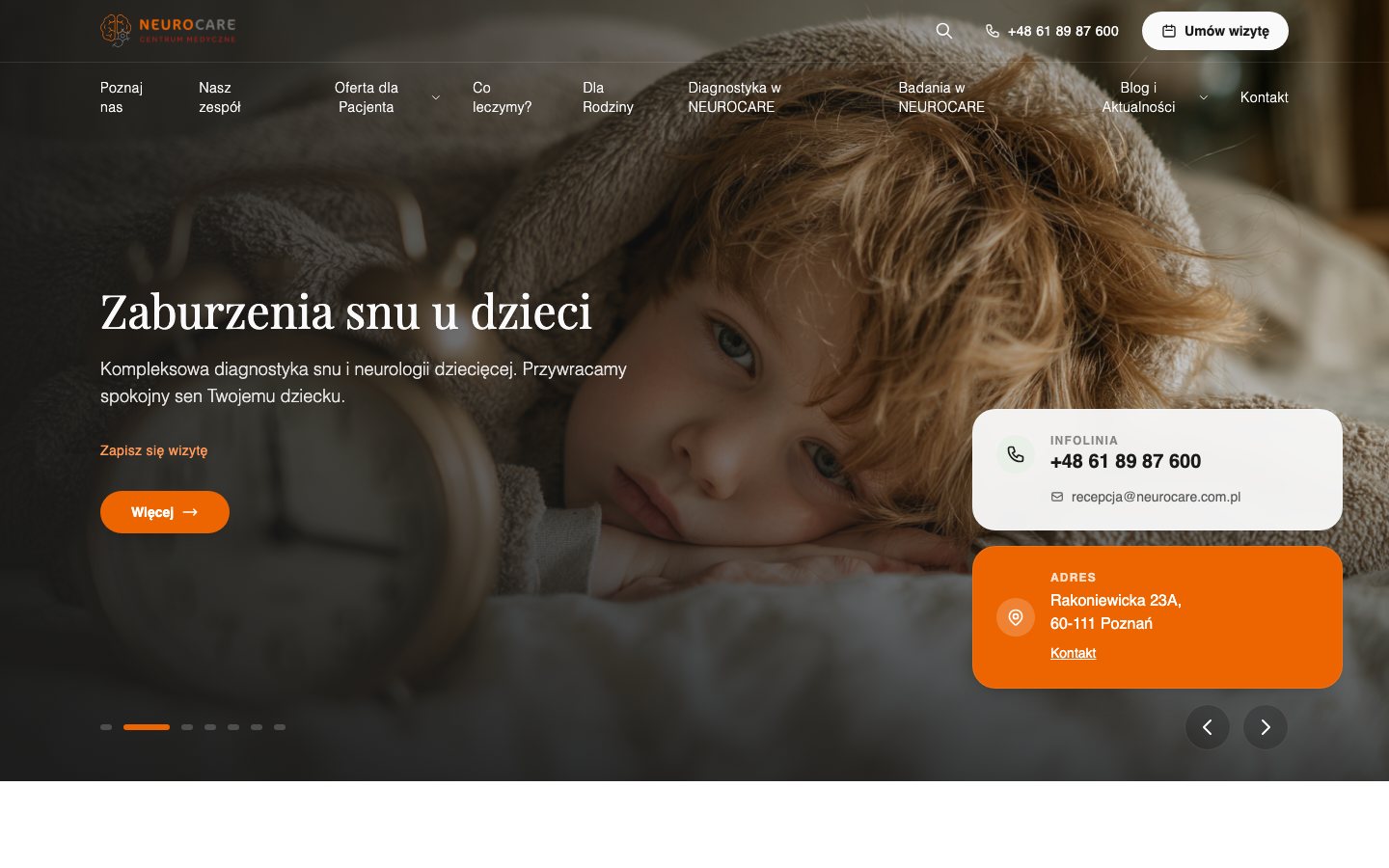 neurocare.com.pl homepage