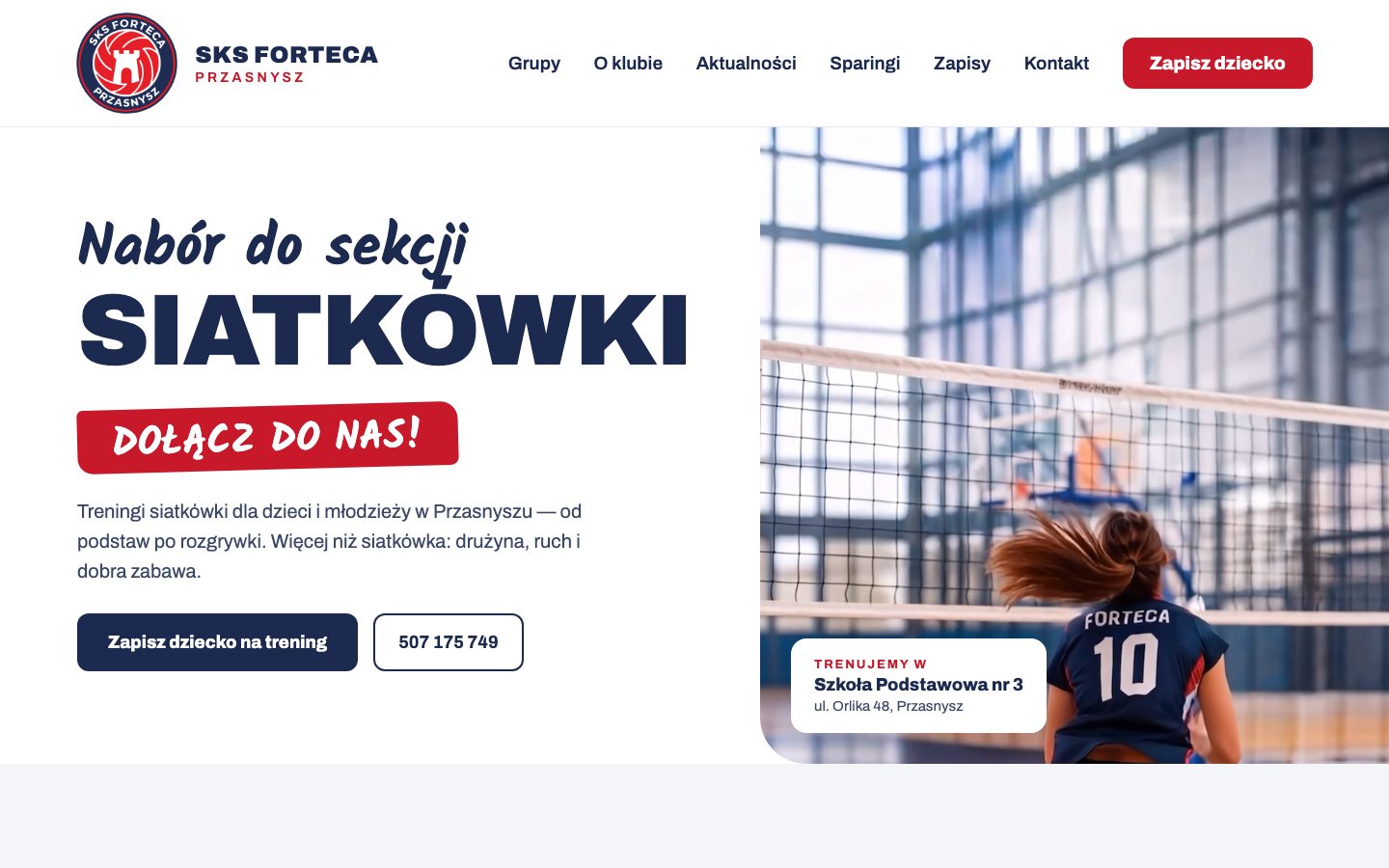 sksforteca.pl homepage
